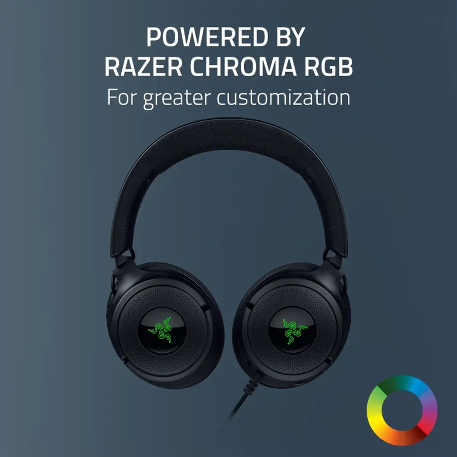 Powered by Razer Chroma RGB for greater customization.