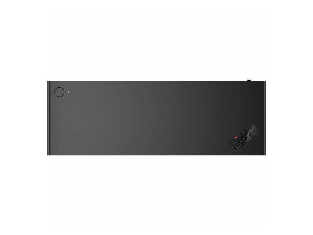 Alt View 6. Lenovo - Lenovo ThinkPad Thunderbolt 5 Smart Dock 7500, 265W, 4 Displays, 5x USB, RJ-45, HDMI, 2x DP (40BA0265US).