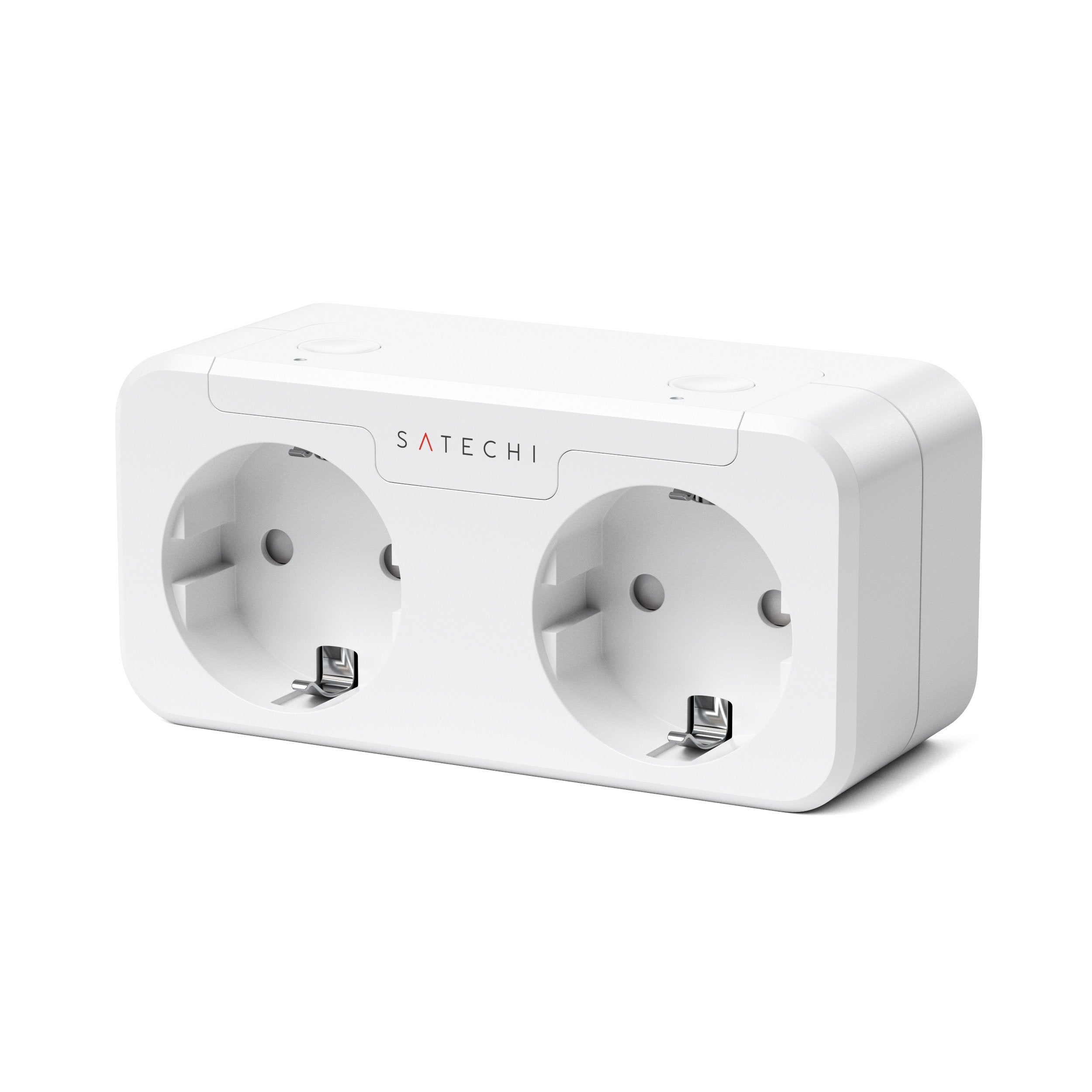 Alt View 5. Satechi - Dual Smart Outlet - Orange.