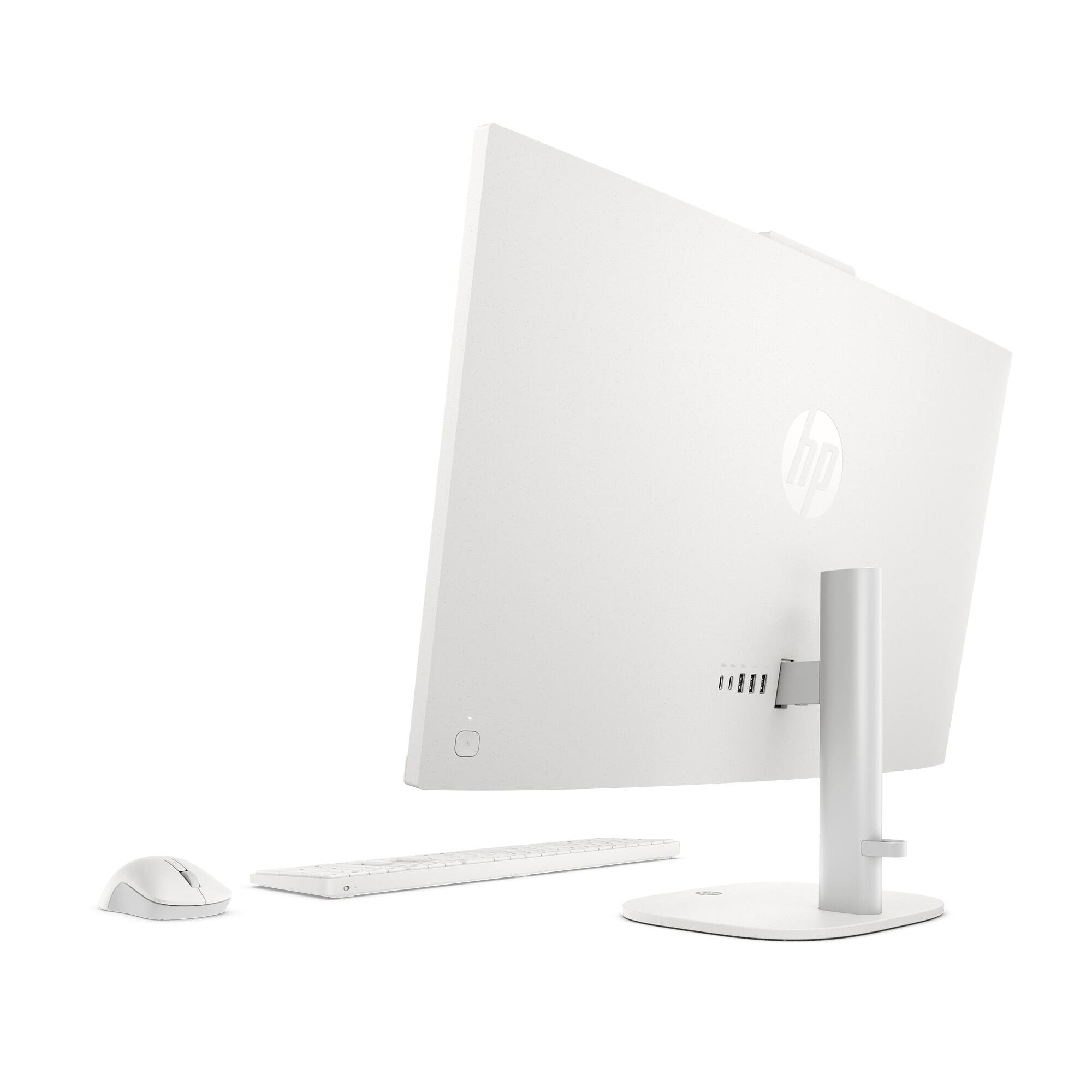 Alt View 8. HP - OmniStudio 27" Full HD Touchscreen All-in-One w/ Adjustable Height - Intel Core Ultra 7 - 16GB Memory - 1TB SSD - Cotton White.