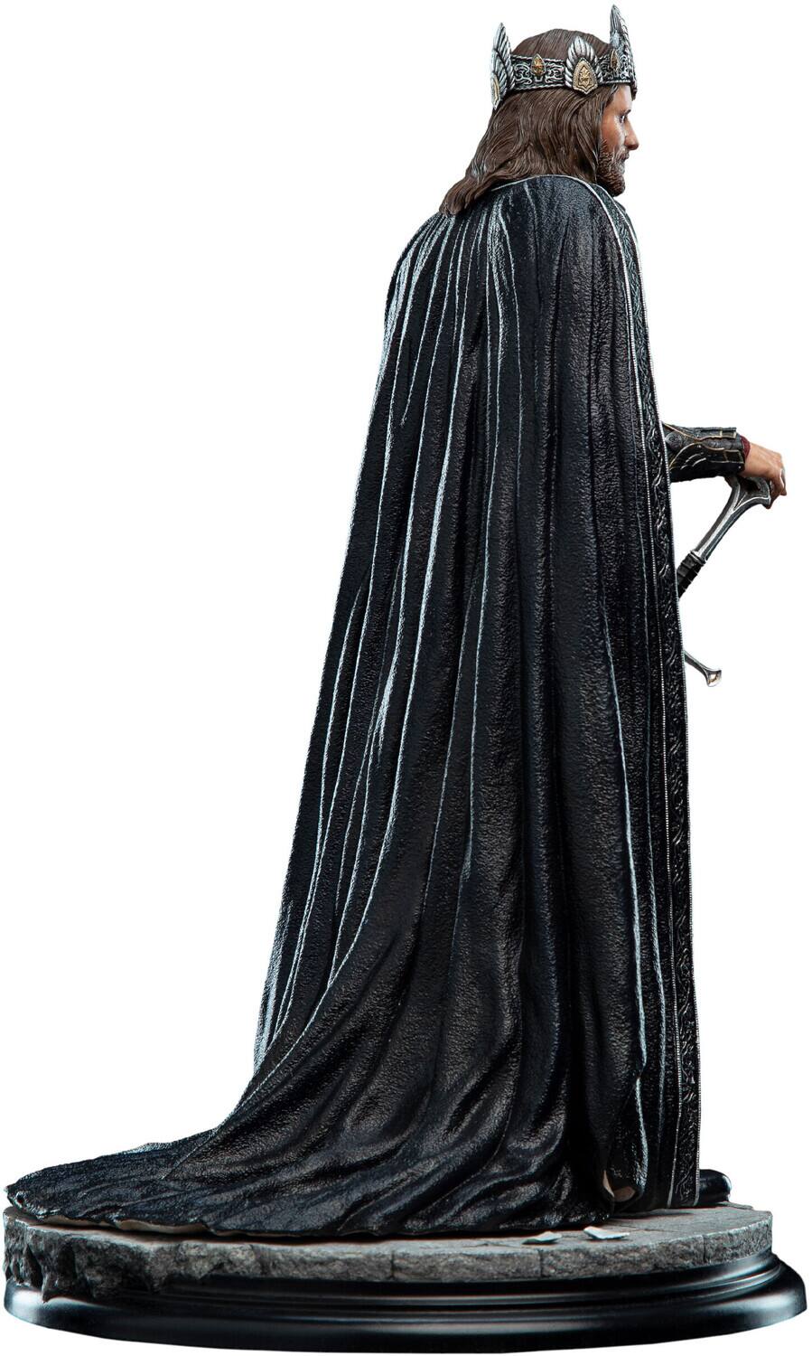 Alt View 4. Weta Workshop - WETA Workshop Polystone - The Lord of the Rings Trilogy - Classic Series - King Aragorn Statue   - Collectibles - Multicolor.