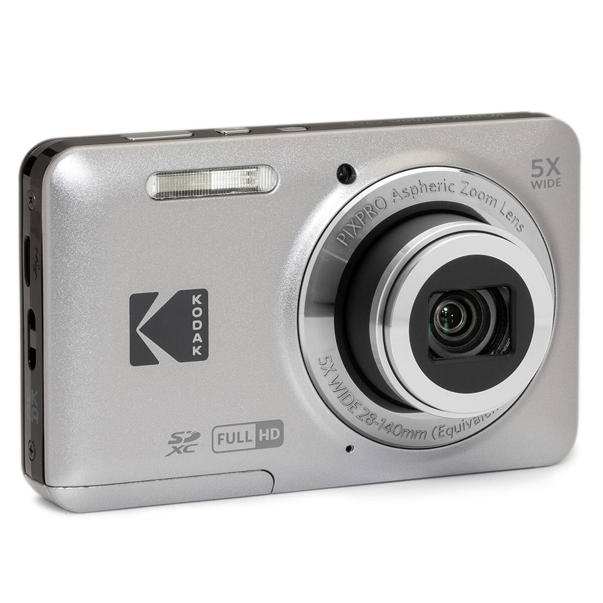 KODAK
5X Aspheric WIDE Zoom Lens
PIXPRO 5X WIDE 28-140mm (Equivalent)
FULL HD
XC