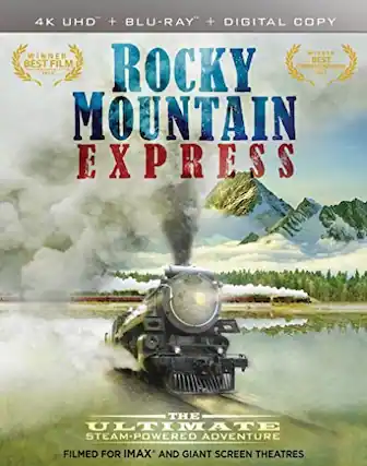 Front. Imax: Rocky Mountain Express - 4K Blu-Ray.