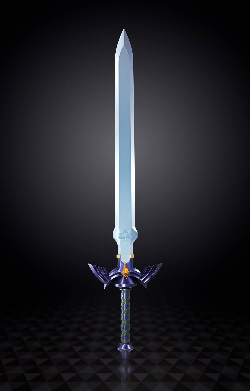 Alt View 1. Bandai - Tamashii Nations - The Legend of Zelda - Proplica - Master Sword   - Collectibles - Multicolor.