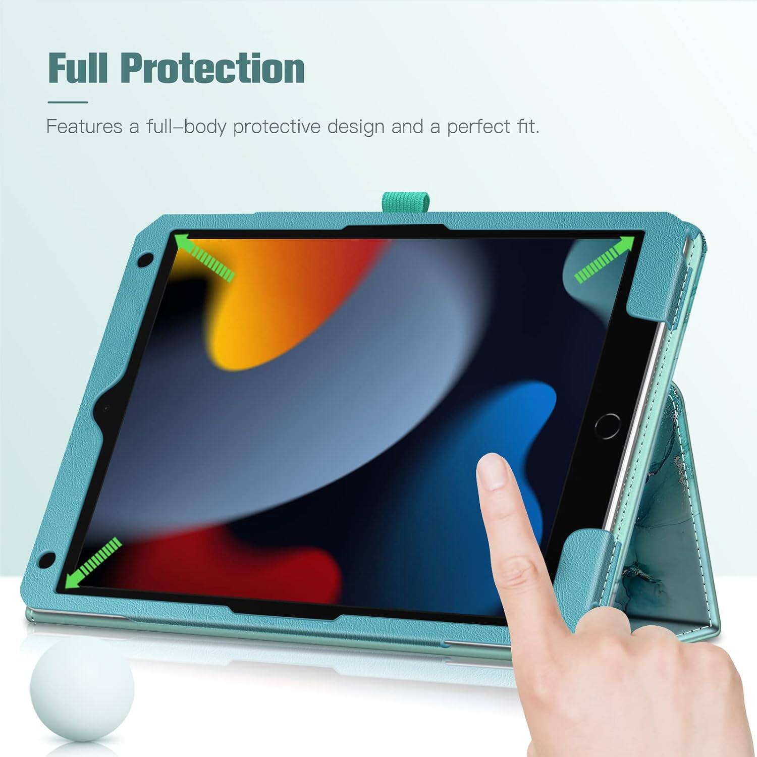 Full Protection  
Features a full-body protective design and a perfect fit.
