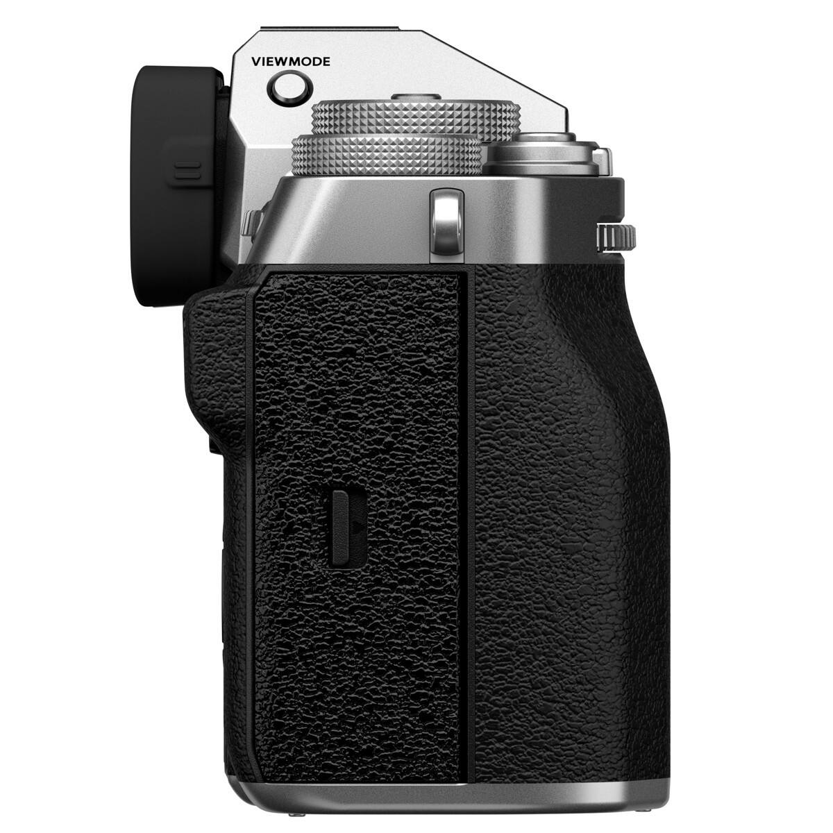 Alt View 8. Fujifilm - Fujifilm X-T5 Mirrorless Camera, Silver.