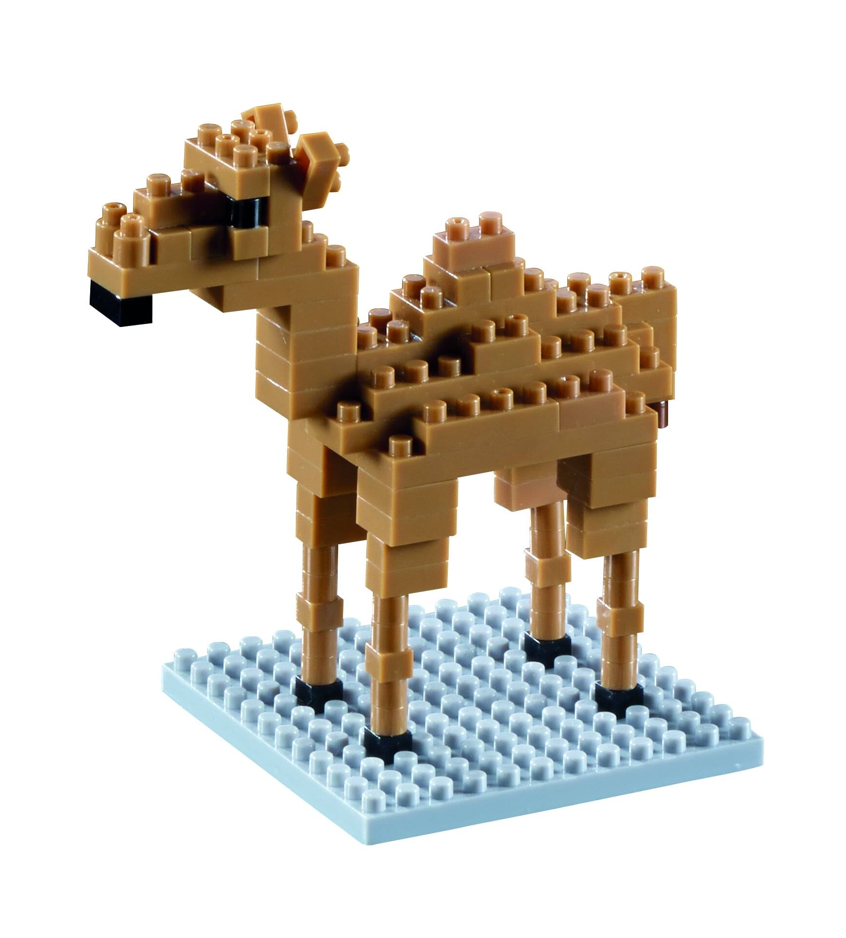 Front. Brixies - Brixies CAMEL Building Set for Kids.