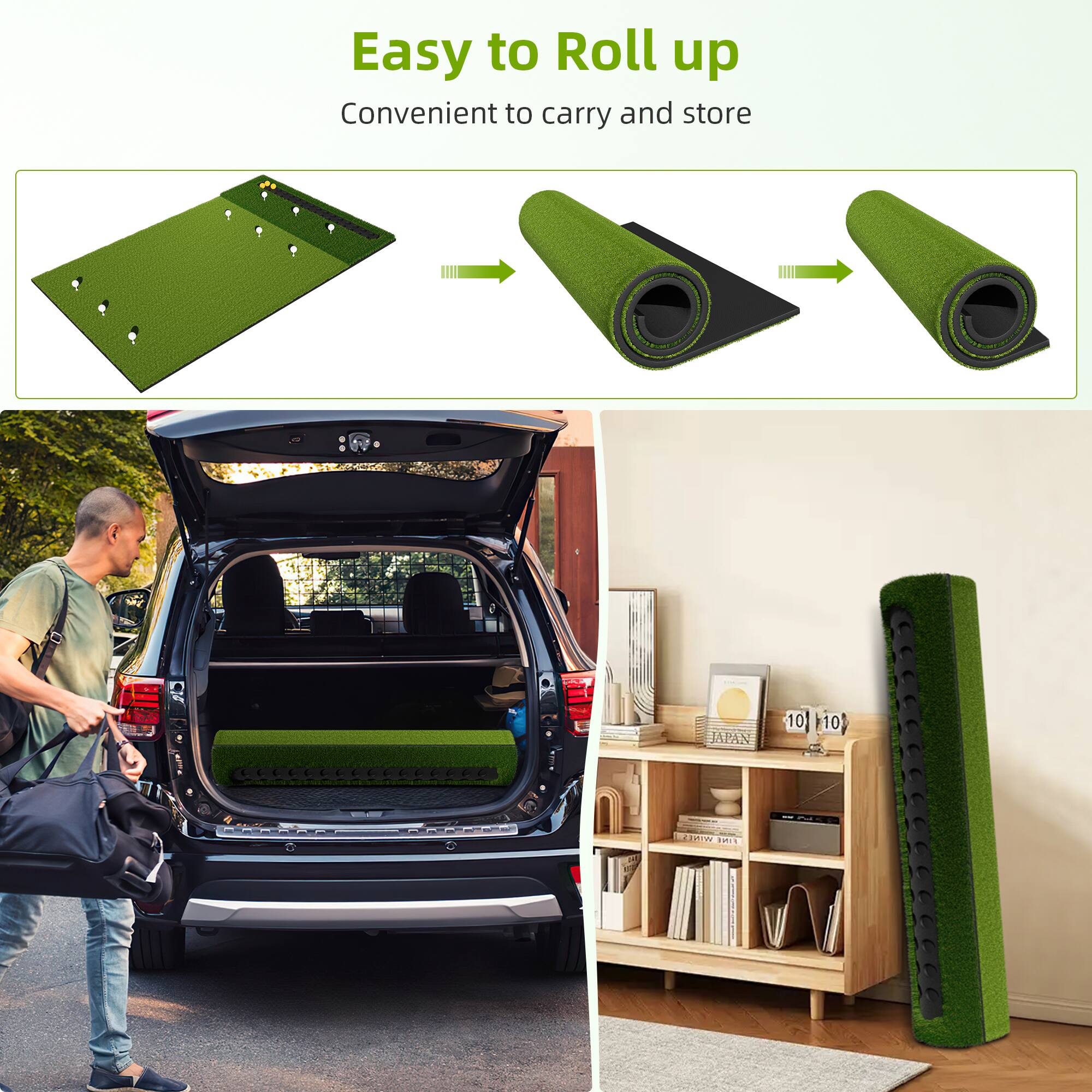 Easy to Roll up  
Convenient to carry and store  

JAPAN 10 10 Irer RRIT