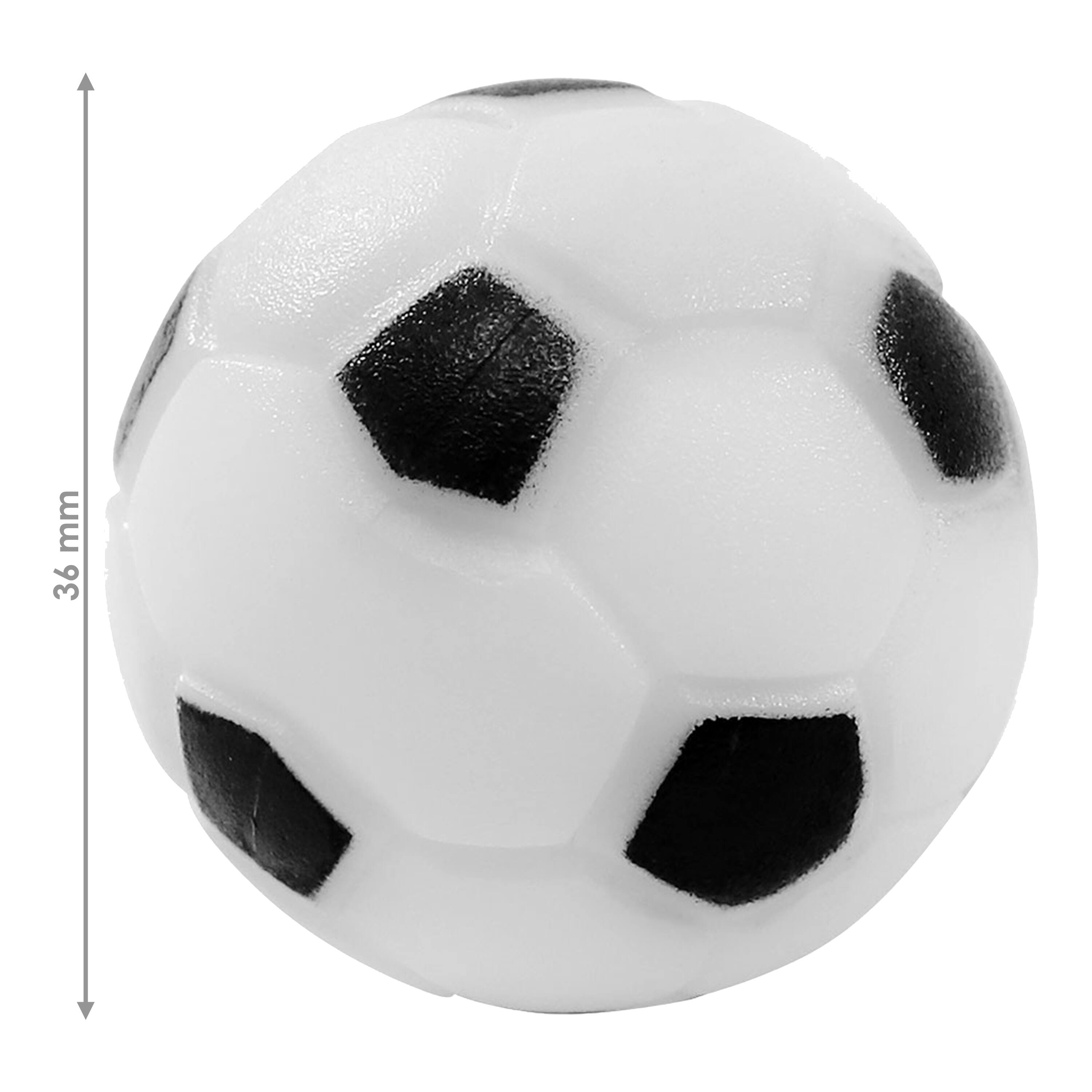 Alt View 1. Sunnydaze - 36 mm ABS Standard Foosball Table Replacement Balls - 12-Pack - White.