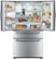 Alt View Standard 1. Samsung - Closeout 28.0 Cu. Ft. French Door Refrigerator - Stainless-Steel.
