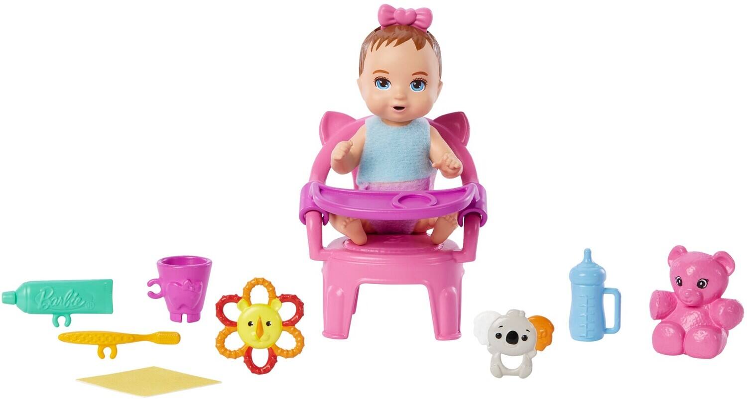 Front. Mattel - Barbie Skipper Babysitters Inc. First Tooth Baby Playset   - COLLECTIBLES - Multicolor.