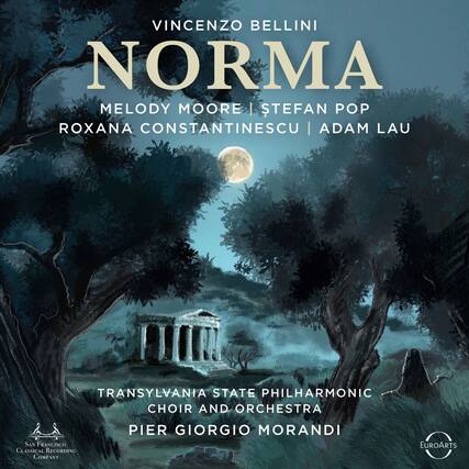 Vincenzo Bellini
Norma
Melody Moore | Stefan Pop
Roxana Constantinescu | Adam Lau
Transylvania State Philharmonic Choir and Orchestra
Pier Giorgio Morandi
San Francisco Classical Recording Company
EuroArts