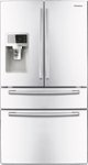 Front Standard. Samsung - Clearance 28.0 Cu. Ft.  French Door Refrigerator - White.
