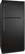 Angle Standard. Frigidaire - 20.6 Cu. Ft. Top-Mount Refrigerator - Black.