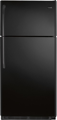  Frigidaire - 18.2 Cu. Ft. Top-Freezer Refrigerator - Black