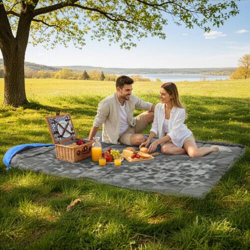 Alt View 9. Winado - 1PC Rectangular Waterproof Sleeping Bag with Multi USB Heating Pads, Lightweight for Outdoor Backpacking Hiking Camping - Blue.