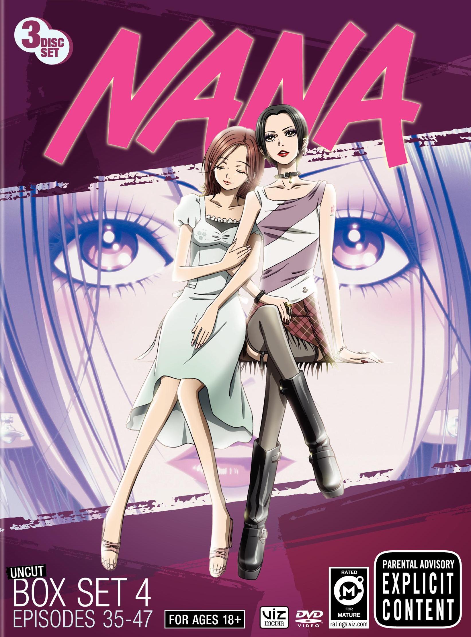 Viz Media Brings the Stylish Animated Rock and Roll Melodrama Nana to North  America in a Special Uncut DVD Box Set - Anime News Network