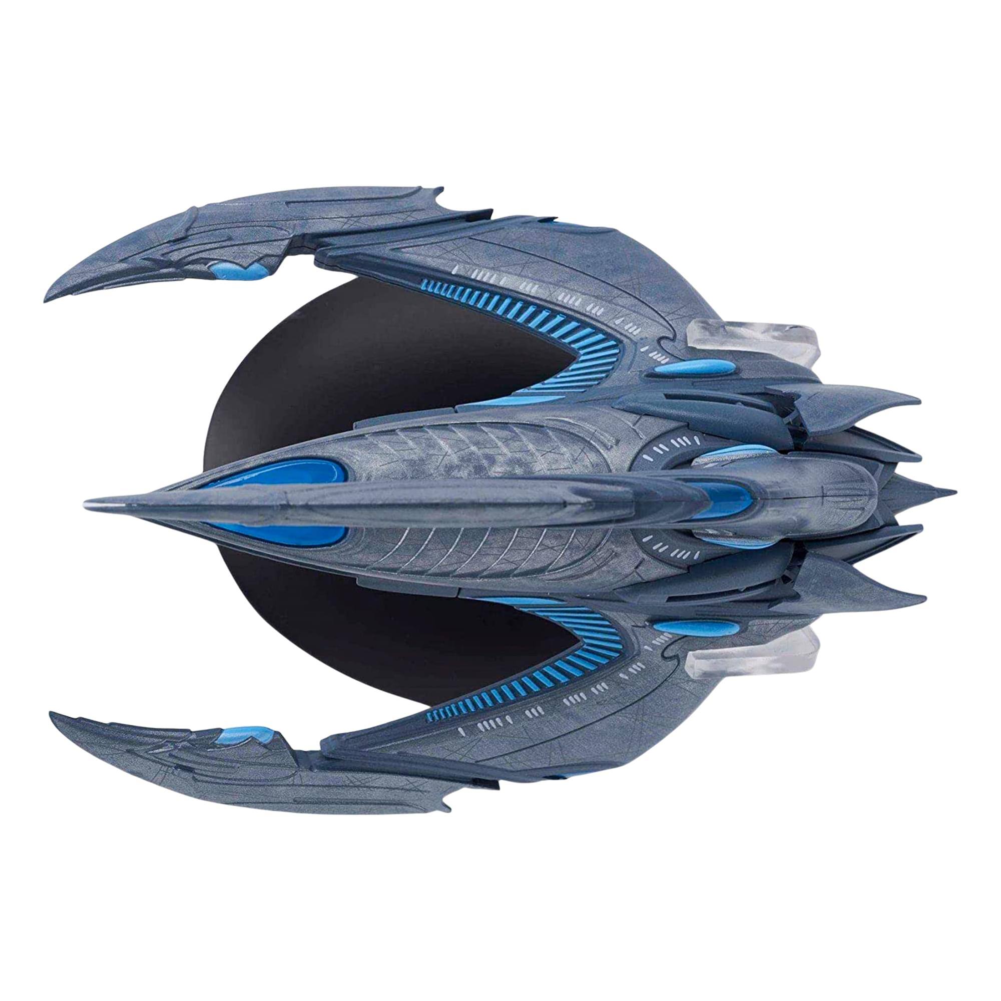 Alt View 5. Eaglemoss - Eaglemoss Star Trek Starship Replica | Xindi Insectoid Ship - Blue.