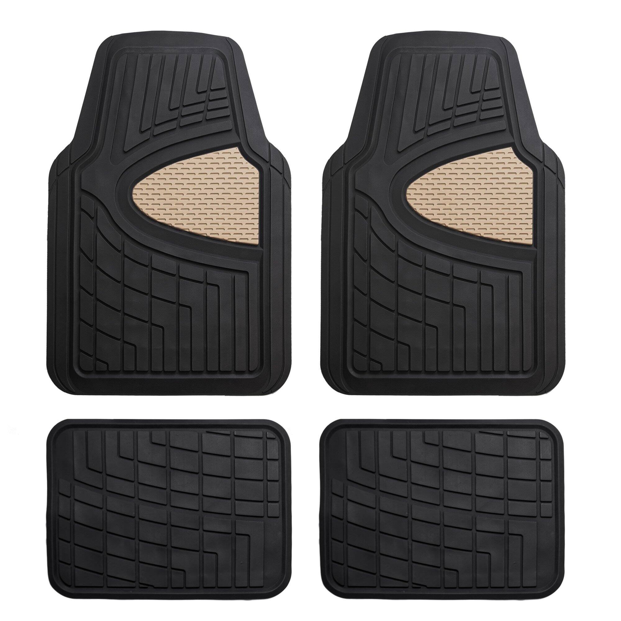 Dazzling Pops Liners Tall Trimmable All Weather Rubber Full Set Car ...