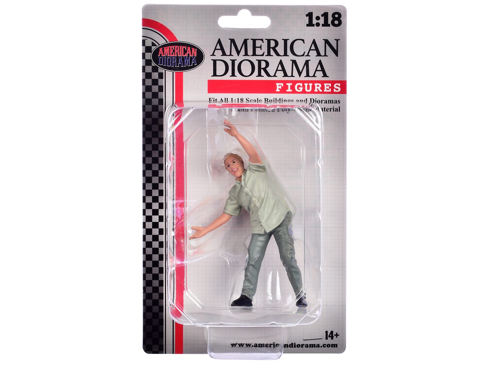 "Figure18 Series 2" Figure 5 for 1/18 Scale Models by American Diorama - Multi