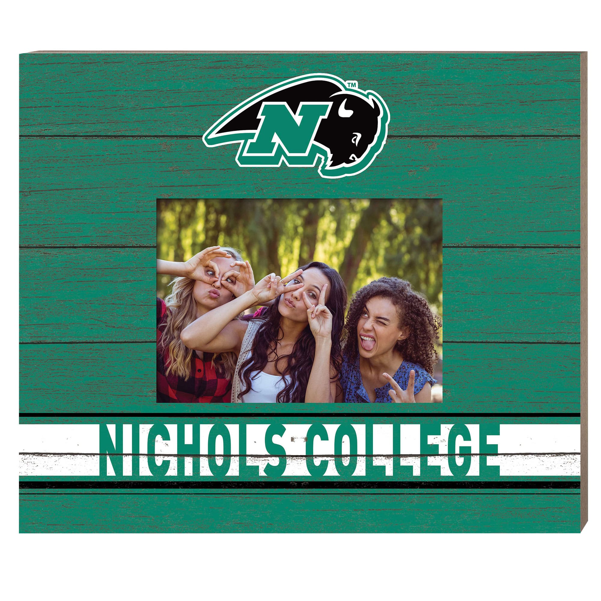 "Jardine - Nichols College Bison 11"" x 13"" Team Spirit Scholastic Picture Frame - Green" price history on PriceWatchPro