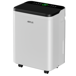 Airplus - 50 pt. 4,500 sq.ft. Dehumidifier with Drain Hose and Bucket for Basement - White
