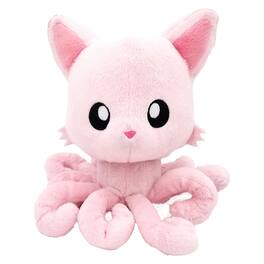 Tentacle Kitty - Cotton Candy Scented Pink Plush Collectible | Measures 8 Inches Tall
