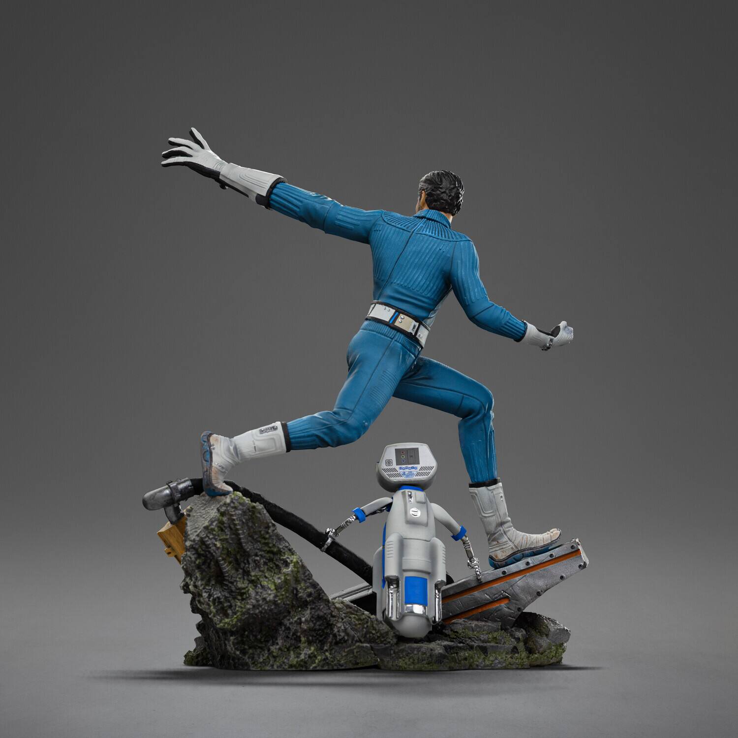 Alt View 3. Iron Studios - Iron Studios - The Fantastic Four: First Steps - Mr. Fantastic Statue   - Collectibles - Multicolor.