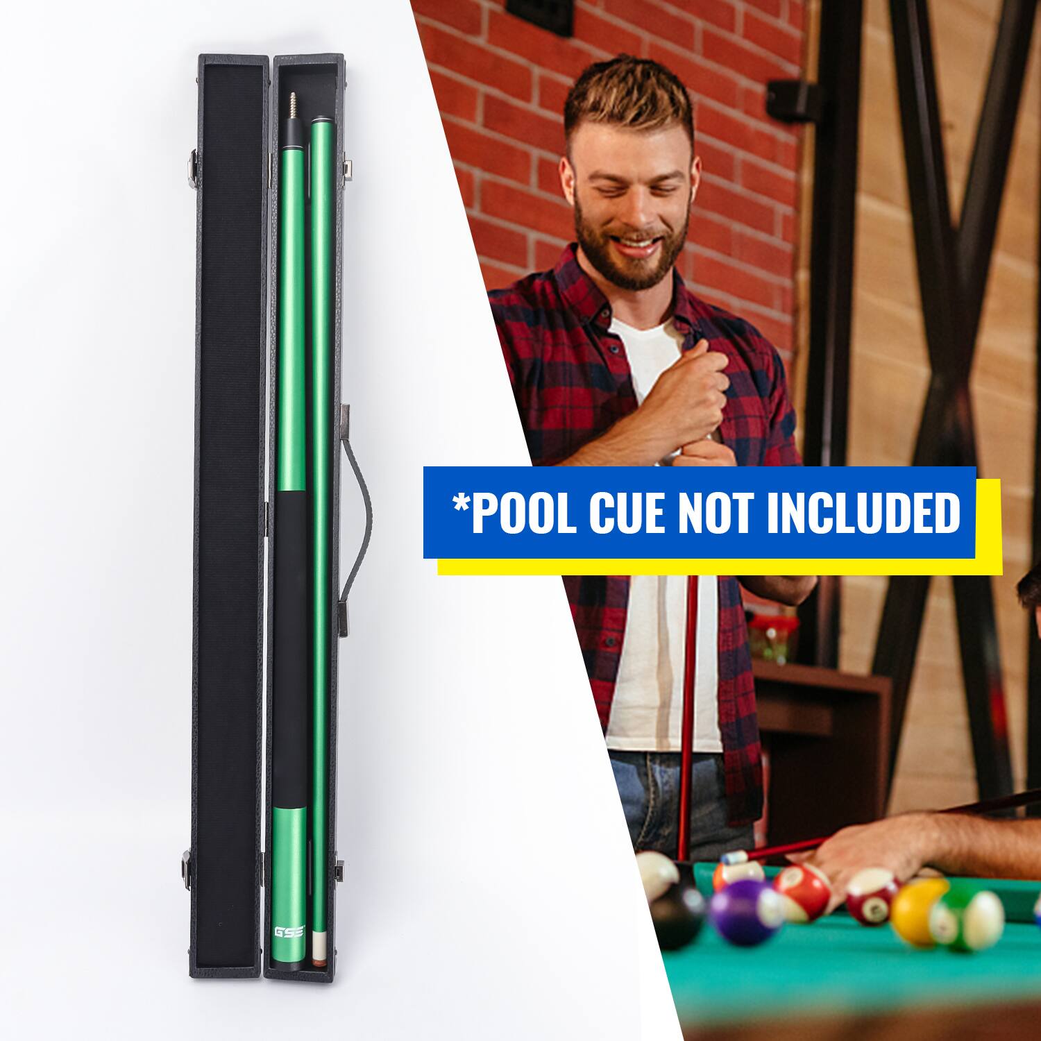 *POOL CUE NOT INCLUDED