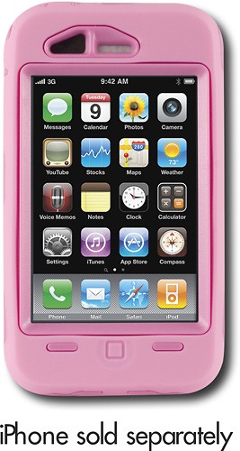  OtterBox - Defender Series Case for Apple iPhone 3G - Pink