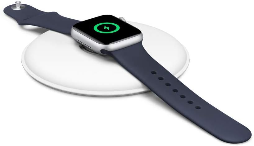 Alt View 4. Apple - Apple Watch™ Magnetic Charging Dock - White.