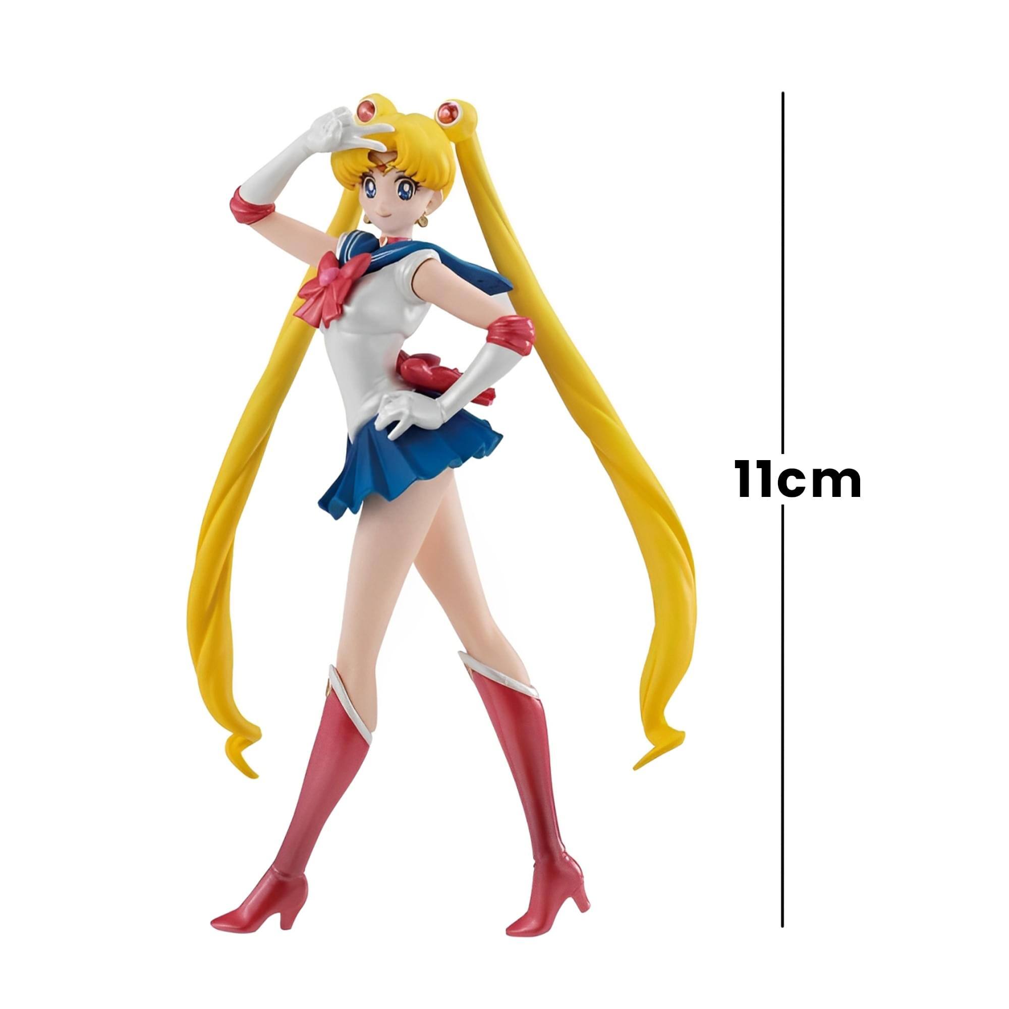 Alt View 10. Banpresto - Sailor Moon Bandai HGIF Figure | Sailor Moon - Pink.