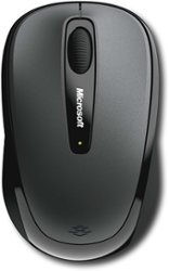 Microsoft - Wireless Mobile 3500 Ambidextrous Mouse - Loch Ness Gray - Front_Zoom