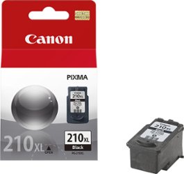 Canon - 210 XL High-Yield Ink Cartridge - Black - Front_Zoom