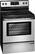 Angle. Frigidaire - 5.3 Cu. Ft. Self-Cleaning Freestanding Electric Range - Stainless steel.