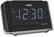 Angle Standard. RCA - Digital AM/FM Dual-Alarm Clock Radio - Black.
