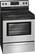 Angle. Frigidaire - 5.3 Cu. Ft. Self-Cleaning Freestanding Electric Range - Stainless steel.