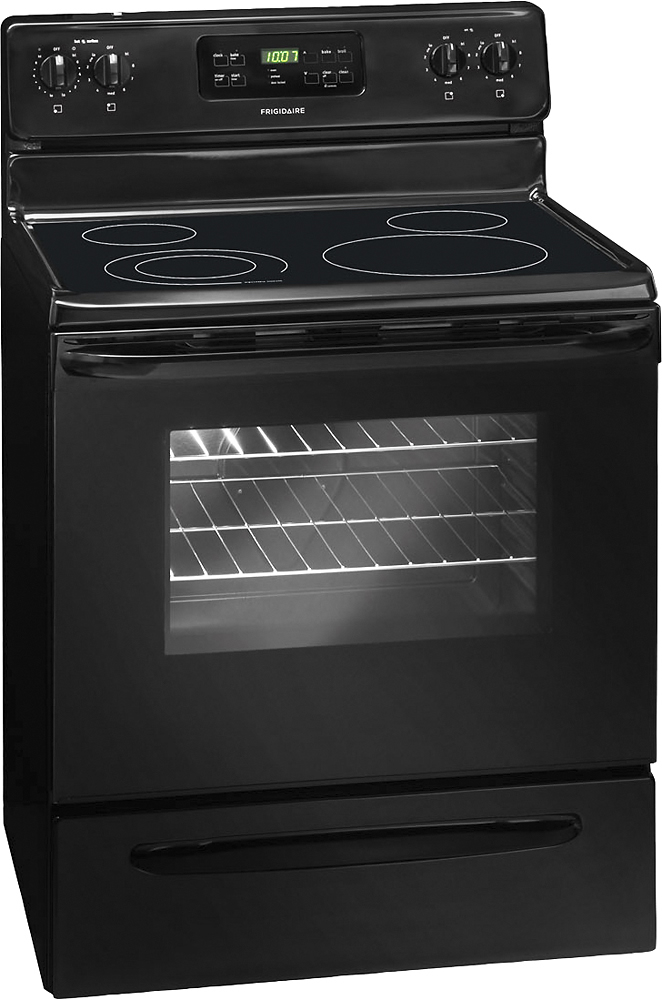 Frigidaire Electric Range with Smooth-Top in Black