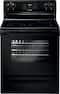 Frigidaire - 5.3 Cu. Ft. Self-Cleaning Freestanding Electric Range - Black-Front_Standard