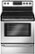 Front. Frigidaire - 5.4 Cu. Ft. Self-Cleaning Freestanding Electric Range - Stainless steel.
