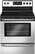 Front. Frigidaire - 5.4 Cu. Ft. Self-Cleaning Freestanding Electric Range - Stainless steel.