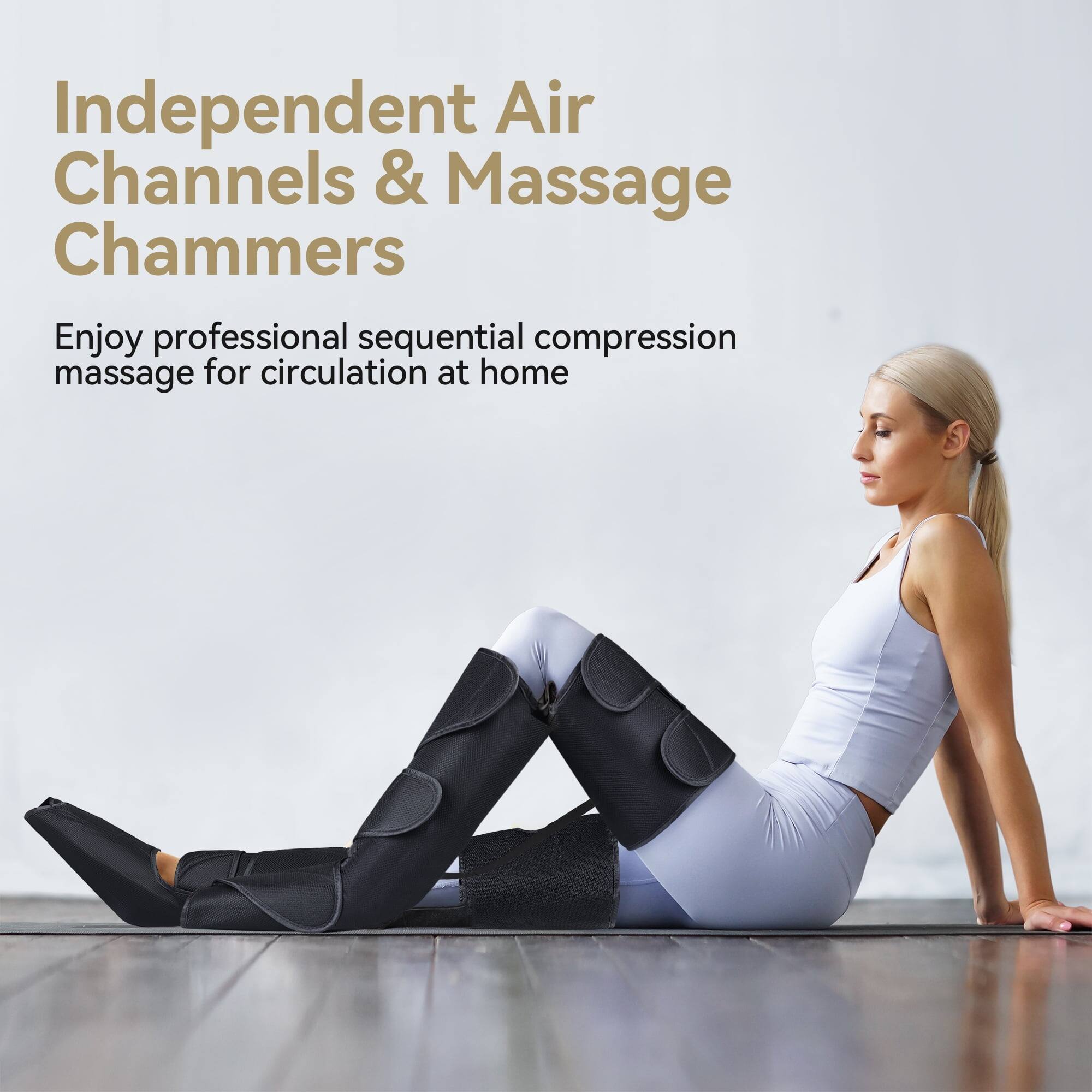 Independent Air Channels & Massage Chambers

Enjoy professional sequential compression massage for circulation at home