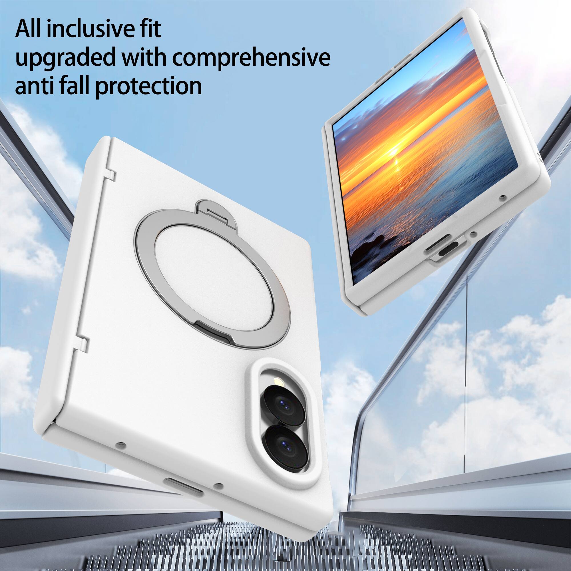 All inclusive fit upgraded with comprehensive anti fall protection