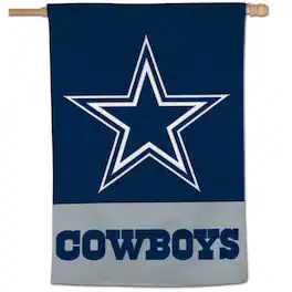 WinCraft - Dallas Cowboys 28" x 40" Applique Vertical Banner - Multicolor