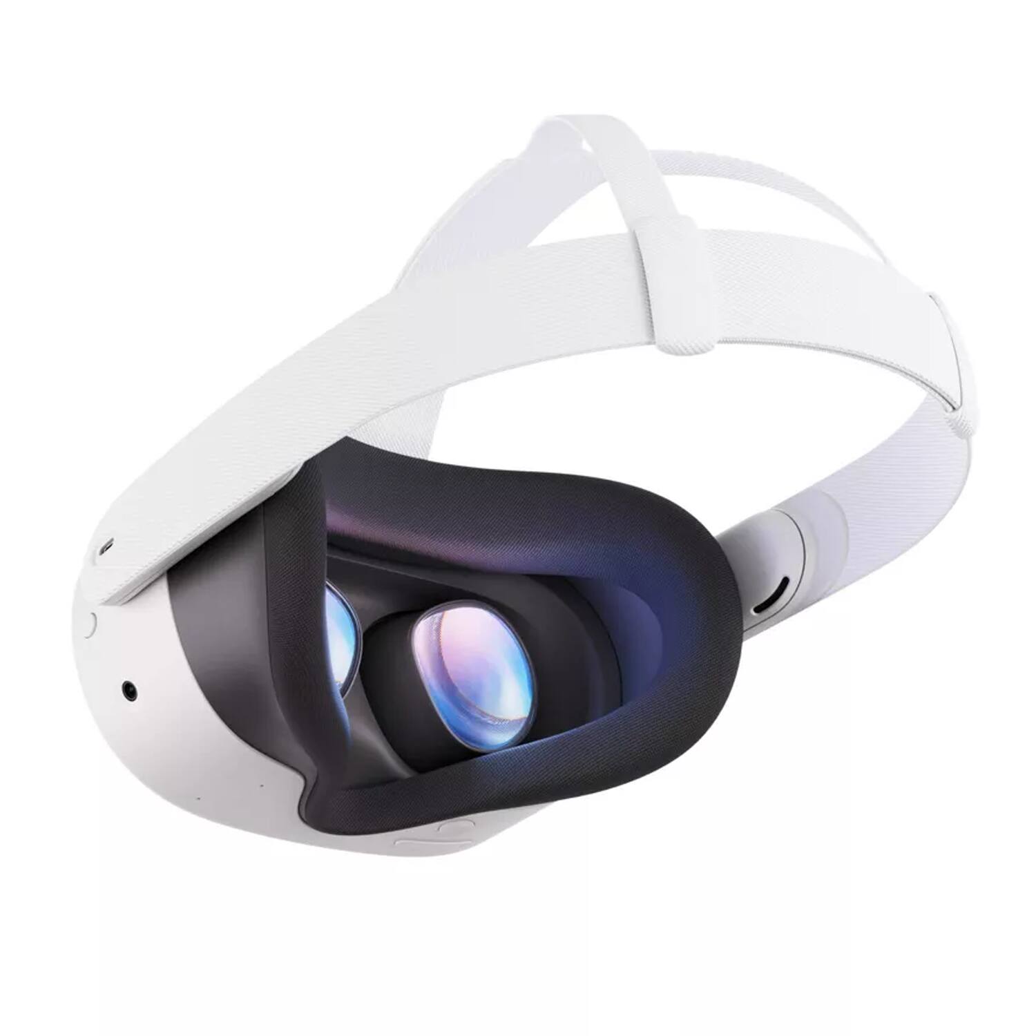 Alt View 9. Meta - Meta - Quest 3S 256GB - All-in-One VR Headset for Mixed Reality - 3-month trial - White - White.