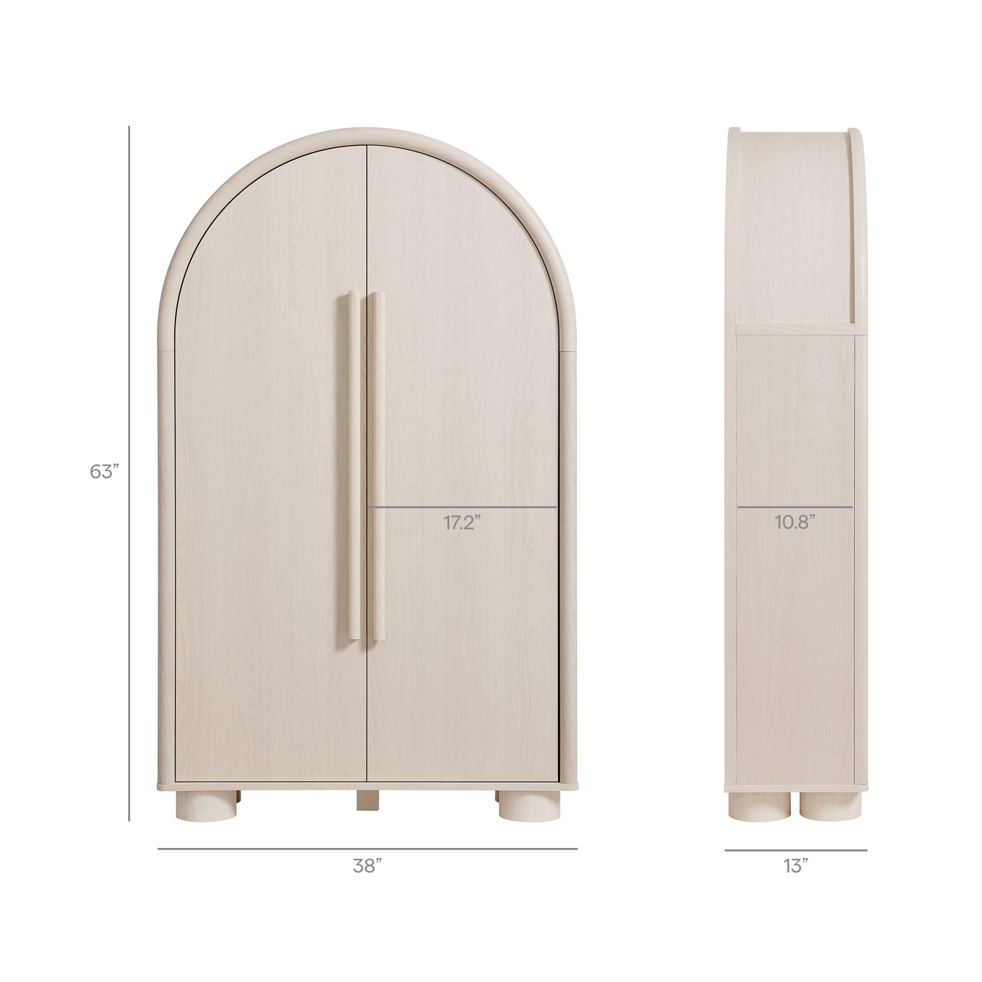 63" x 17.2" x 38" 10.8" x 13"