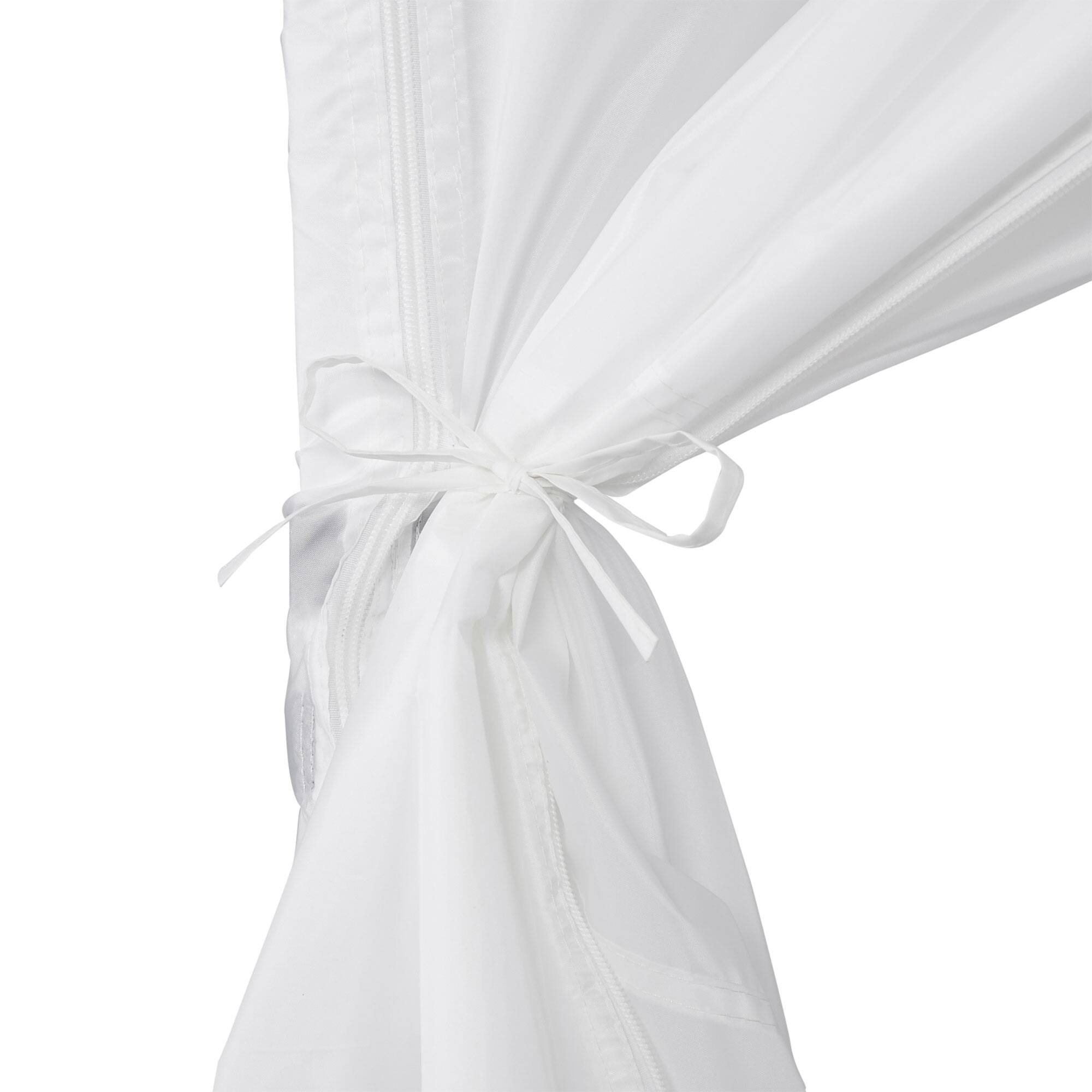 Alt View 7. Caravan Canopy - Caravan Canopy V-Series 10 x 10 Foot Tent Sidewalls, White (Sidewalls Only) - White.