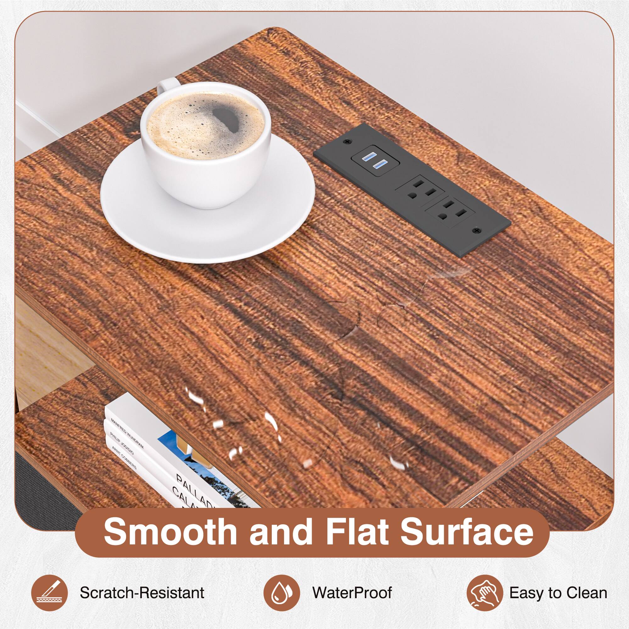 - Smooth and Flat Surface
- Scratch-Resistant
- WaterProof
- Easy to Clean