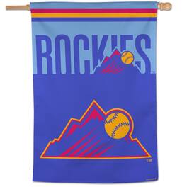 WinCraft - Colorado Rockies 2025 City Connect 28" x 40" Single-Sided Vertical Banner - Multicolor