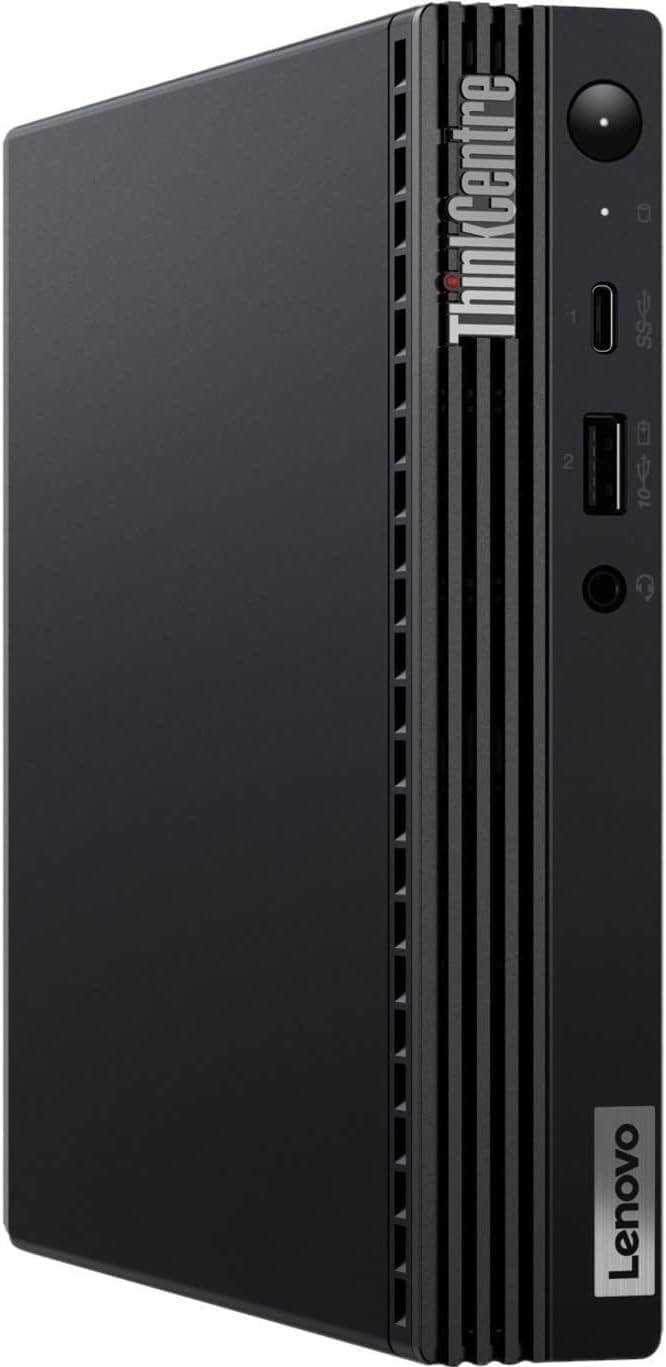 Lenovo - Refurbished Excellent - ThinkCentre M70Q Gen 1 Tiny i5-10500T 16GB 512GB SSD Windows 11 Pro - Black